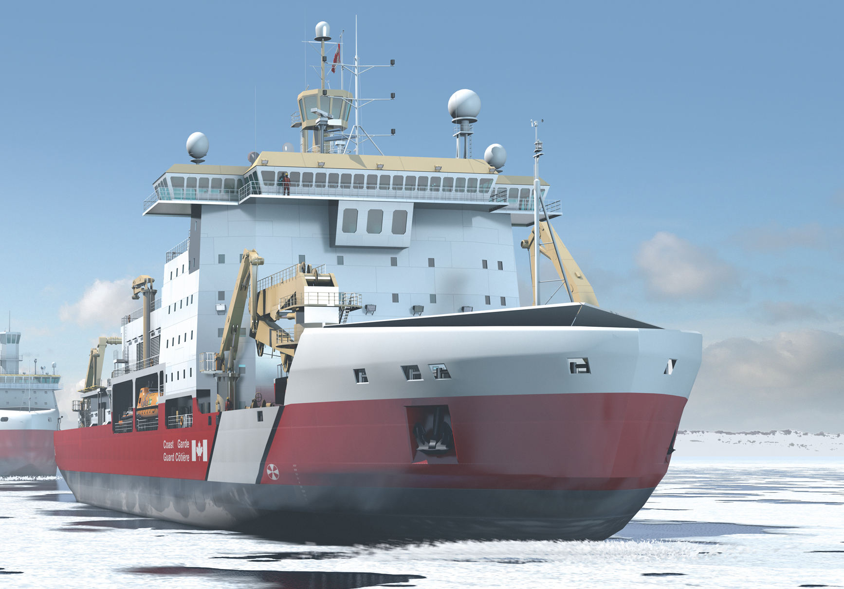 Davie polar icebreaker program confirms GE as strategic partner
