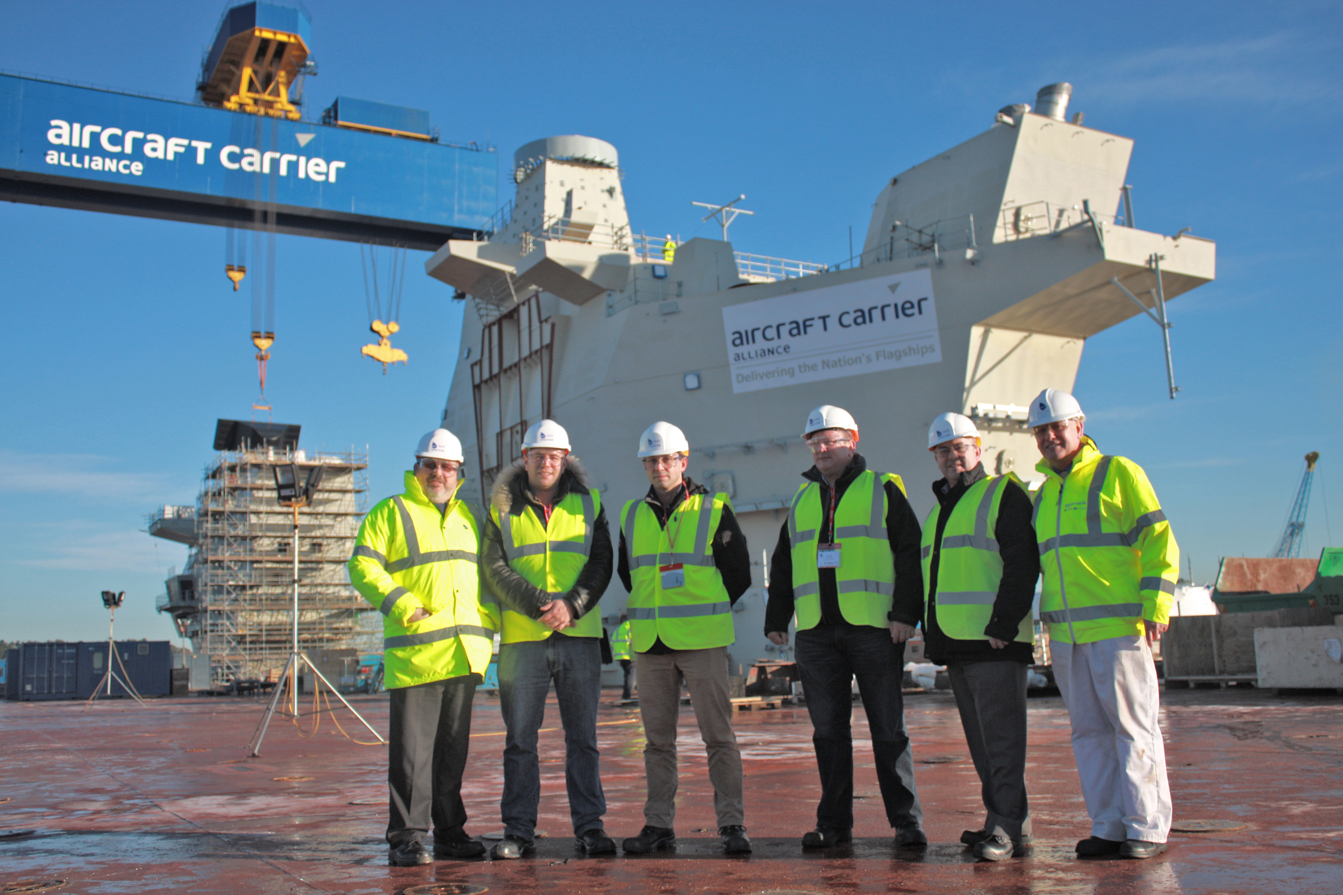 Davie management working session with Babcock in the UK