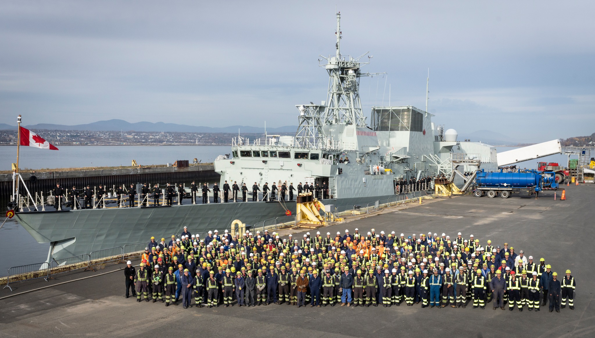 Davie delivers City-Class Frigate St. John’s to Royal Canadian Navy