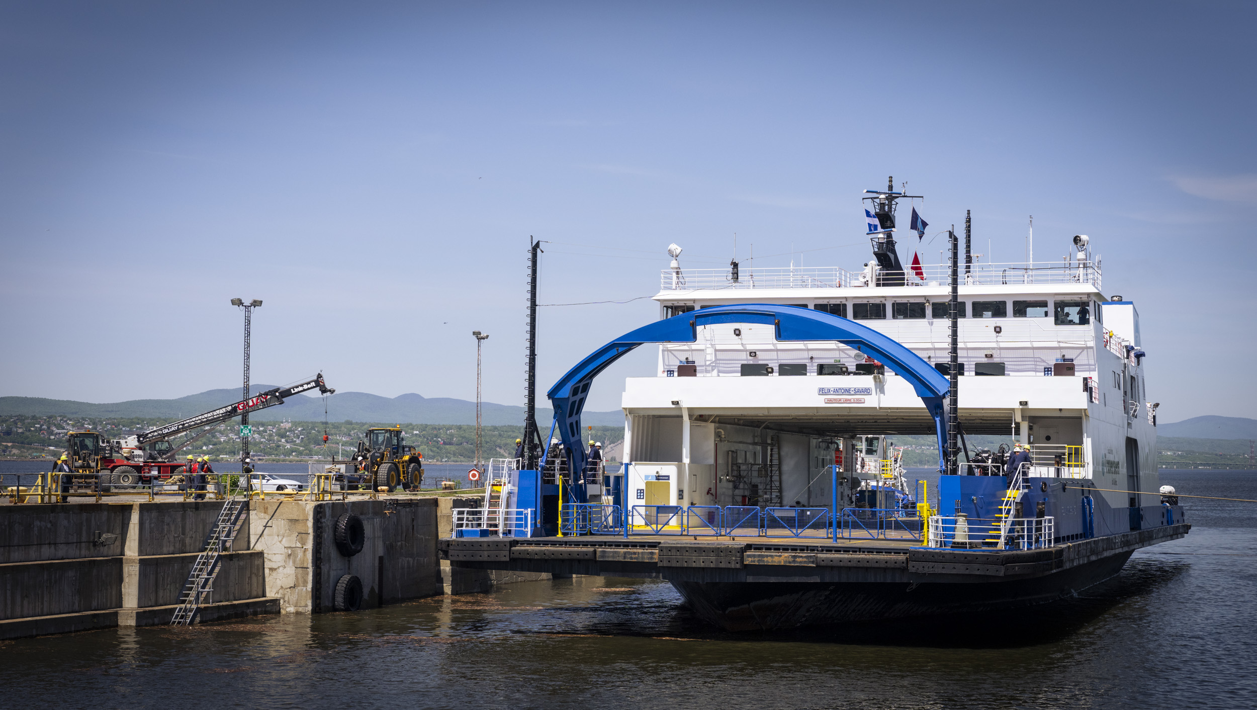 Davie Delivers MV Félix-Antoine-Savard to the STQ