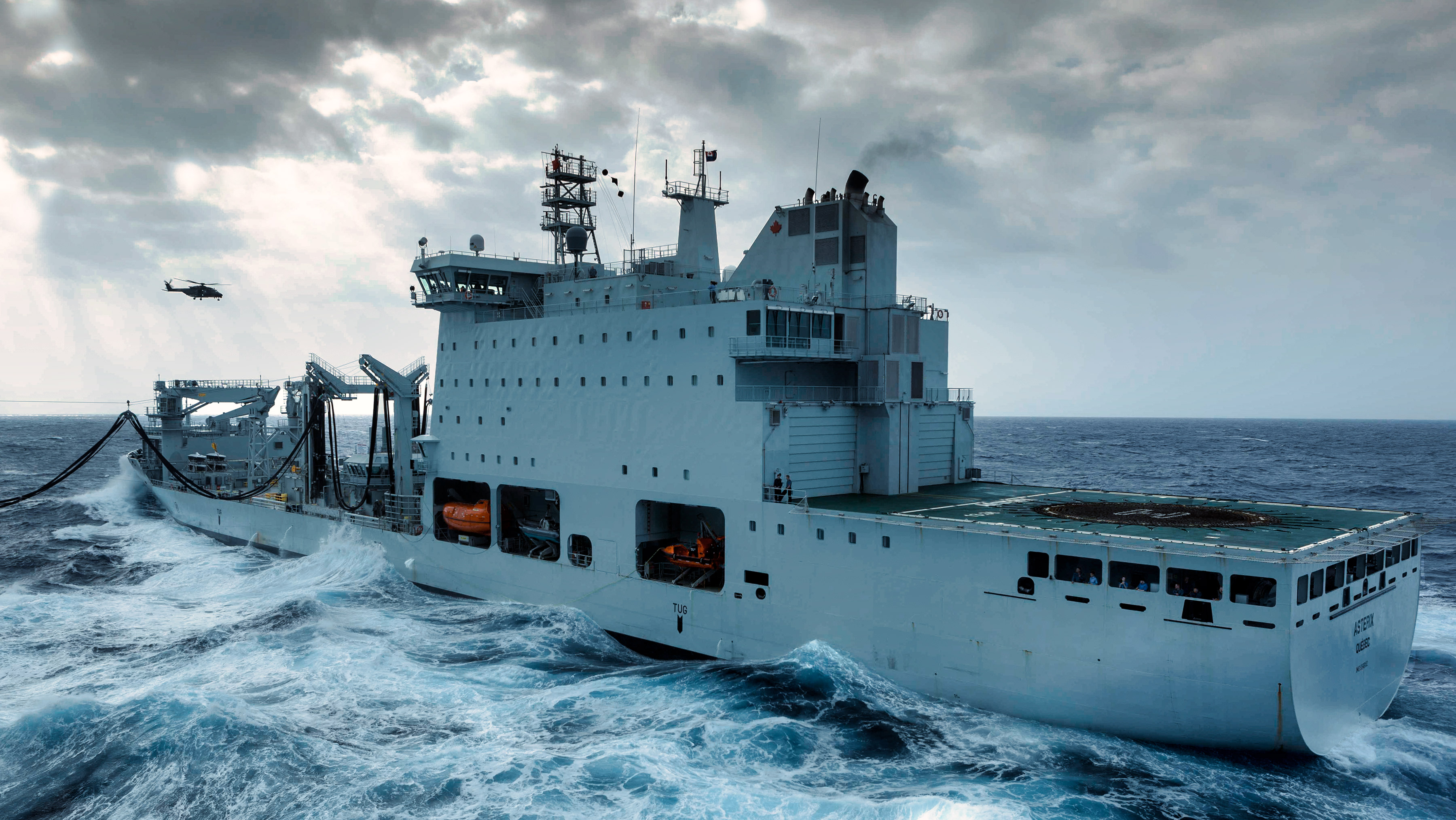 Asterix returns to Halifax after record 502-day deployment